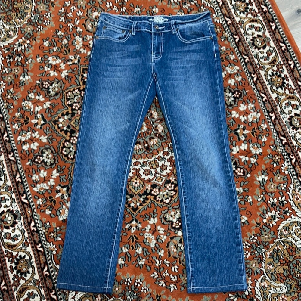 Women’s Revolt  Blue Jeans straight leg size 11